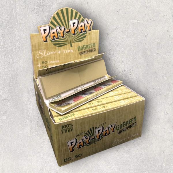 Pay Pay GoGreen Papers King Size Slim 50 + Tips